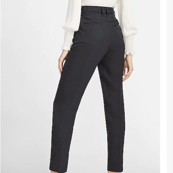 ✨ Express High Waisted Tab Button Ankle Pant✨ - Picture 2 of 11